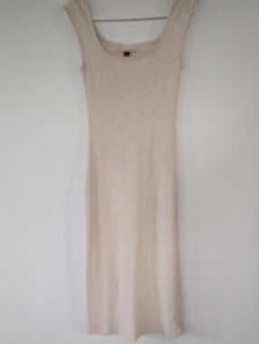 Universal Thread Sleeveless Maxi Dress in Light Beige